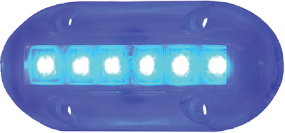 Led-51901-Dp Led Underwater W/Ss Bezel Blu | T-H Marine