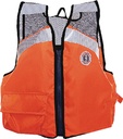Mv1255T1-L/Xl-2 Vest Mesh Industrial Lg/Xlg Or | Mustang Survival
